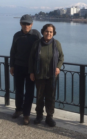Madame et Monsieur Mpalastos de Mantoudi Evoias, Grèce