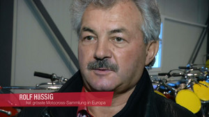Rolf Hässig, dispose de la plus grande collection de motocross en Europe, Suisse