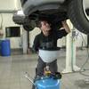 Douce sensation pieds nus au garage